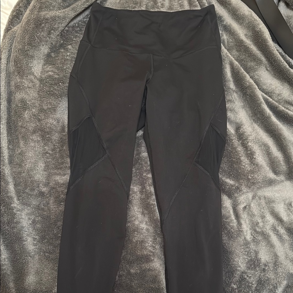 Old Navy Black Mesh Leggings